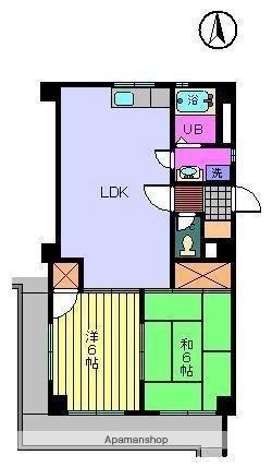 第88杉フラット ｜愛媛県松山市久万ノ台(賃貸マンション2LDK・3階・54.63㎡)の写真 その2