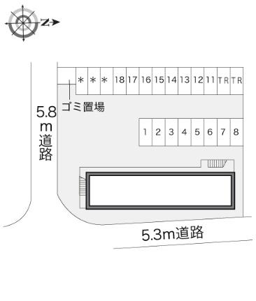 レオパレスルミエール 206｜愛媛県松山市北久米町(賃貸アパート1K・2階・20.28㎡)の写真 その16