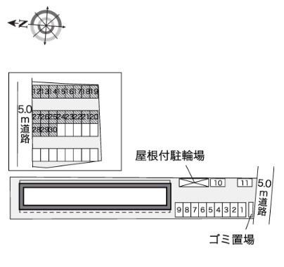 レオパレスとねりこ2 101｜愛媛県松山市今在家２丁目(賃貸アパート1K・1階・22.98㎡)の写真 その17