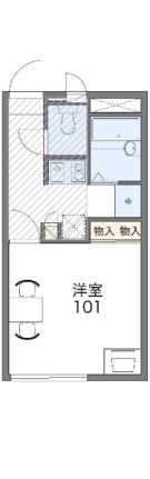 レオパレスＷｉｌｌ　竹原 103｜愛媛県松山市竹原２丁目(賃貸アパート1K・1階・20.28㎡)の写真 その2