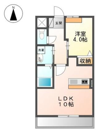 ＬＡＶＩＴＡ 101｜愛媛県松山市今在家３丁目(賃貸アパート1LDK・1階・36.00㎡)の写真 その2