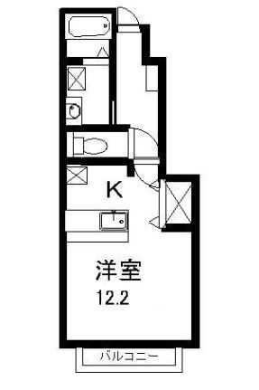 サンリット・ウエスト 105｜愛媛県新居浜市桜木町(賃貸アパート1K・1階・32.90㎡)の写真 その2