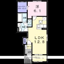 ファースト　ステップIII 106 ｜ 愛媛県西予市宇和町上松葉（賃貸アパート1LDK・1階・50.13㎡） その2