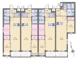 ＬＩＦＥＦＩＥＬＤ古賀駅前 3階1SLDKの間取り