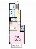 エスポワール 105 ｜ 福岡県筑後市大字久富（賃貸アパート1R・1階・33.15㎡） その2