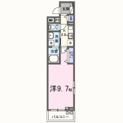 ベルドミール美野島 201｜福岡県福岡市博多区美野島２丁目(賃貸アパート1K・2階・31.21㎡)の写真 その2