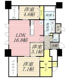 渡辺通駅 22.0万円