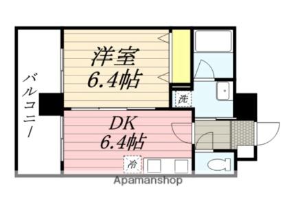 高口箔屋ビル 702｜福岡県福岡市博多区店屋町(賃貸マンション1DK・7階・32.42㎡)の写真 その2