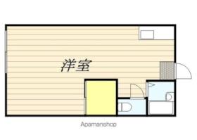 トラッドグリーン 203 ｜ 福岡県久留米市野中町（賃貸アパート1R・2階・26.49㎡） その3