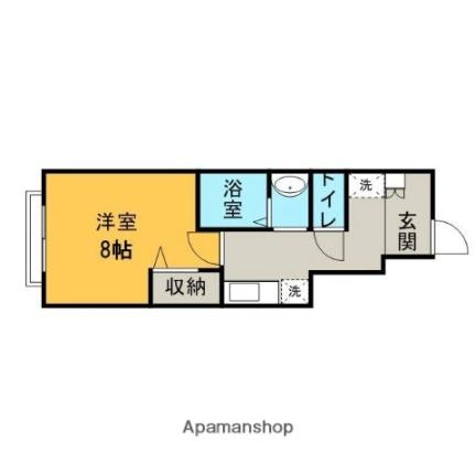 佐賀県鳥栖市田代新町(賃貸アパート1K・1階・27.52㎡)の写真 その2