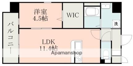 ロザリアン八王寺Ｅａｓｔ ｜熊本県熊本市中央区八王寺町(賃貸マンション1LDK・2階・40.32㎡)の写真 その2