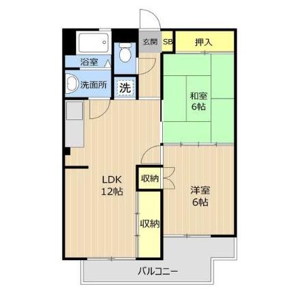 パサージュ新大江 ｜熊本県熊本市中央区新大江３丁目(賃貸マンション2LDK・3階・54.25㎡)の写真 その2