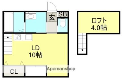 ＧＬＡＤ　ＯＨＭＵＲＡ 204｜熊本県八代市大村町(賃貸アパート1K・2階・28.16㎡)の写真 その2