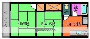 高野コーポ 205｜宮崎県都城市上川東３丁目(賃貸アパート2DK・2階・28.15㎡)の写真 その2