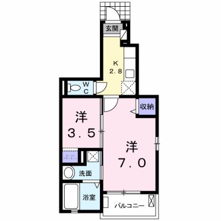 メイ・ピース 101｜宮崎県都城市宮丸町(賃貸アパート1K・1階・31.65㎡)の写真 その2