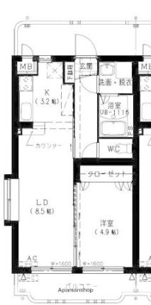 Ｓｐａｃｅ　Ａｉ 203 ｜ 宮崎県西都市大字右松（賃貸マンション1LDK・2階・40.30㎡） その2