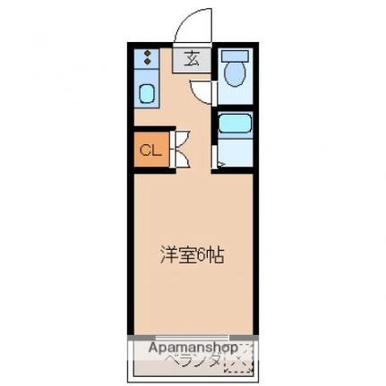 あいらんど本郷Ａ 205｜宮崎県宮崎市大字本郷北方(賃貸アパート1R・2階・26.40㎡)の写真 その2