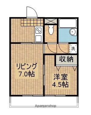 宮崎県宮崎市清武町木原（賃貸マンション2K・5階・33.00㎡） その2