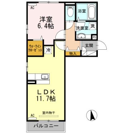 コーポブリックス 203 ｜ 宮崎県宮崎市和知川原３丁目（賃貸アパート1LDK・2階・45.01㎡） その2