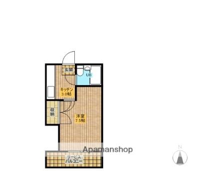 アルカコンネ栄 ｜宮崎県宮崎市大工２丁目(賃貸マンション1R・2階・26.50㎡)の写真 その2