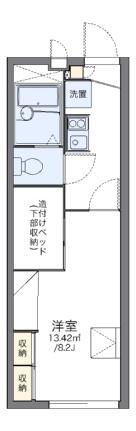 レオパレス清和 201 ｜ 宮崎県宮崎市大字田吉（賃貸アパート1K・2階・22.35㎡） その2