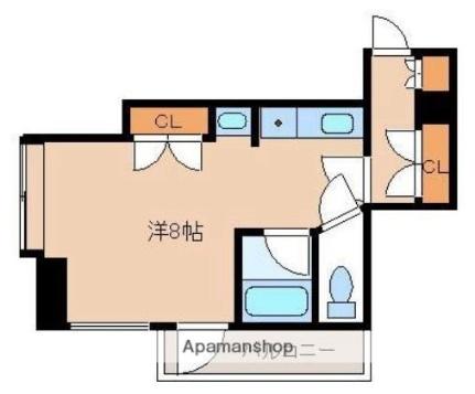 ＡＳＴＥＥＱ（アスティーク） 207 ｜ 宮崎県宮崎市橘通西２丁目（賃貸マンション1R・2階・20.00㎡） その2