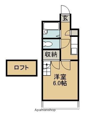 ノッティングヒルズ 104｜宮崎県宮崎市神宮東２丁目(賃貸アパート1K・1階・18.64㎡)の写真 その2