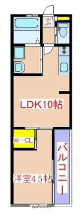 鹿児島県霧島市隼人町真孝（賃貸アパート1LDK・1階・40.00㎡） その2